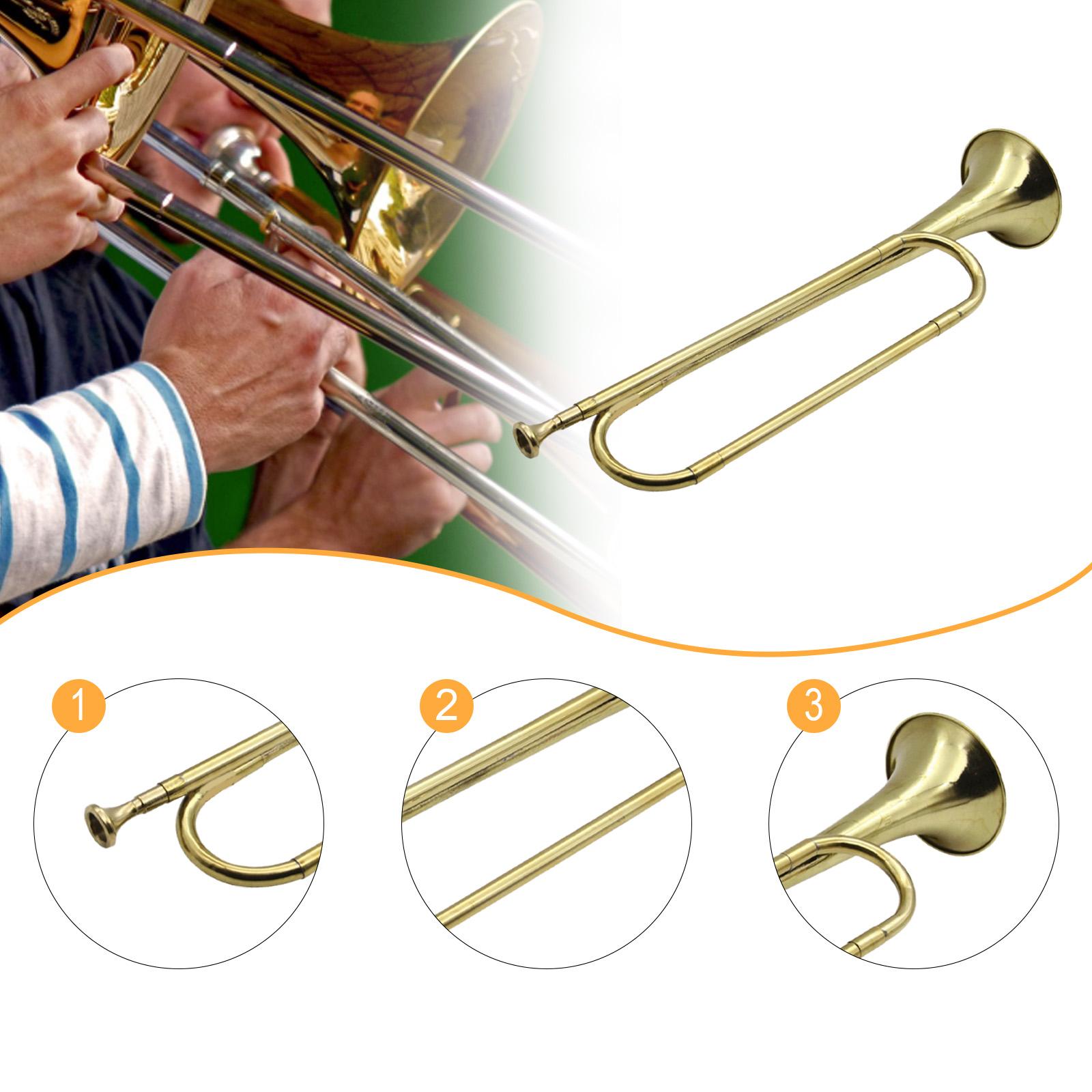 Messing trompet, bugel, muziek - Musical Instrument Bugle recensie en prijs